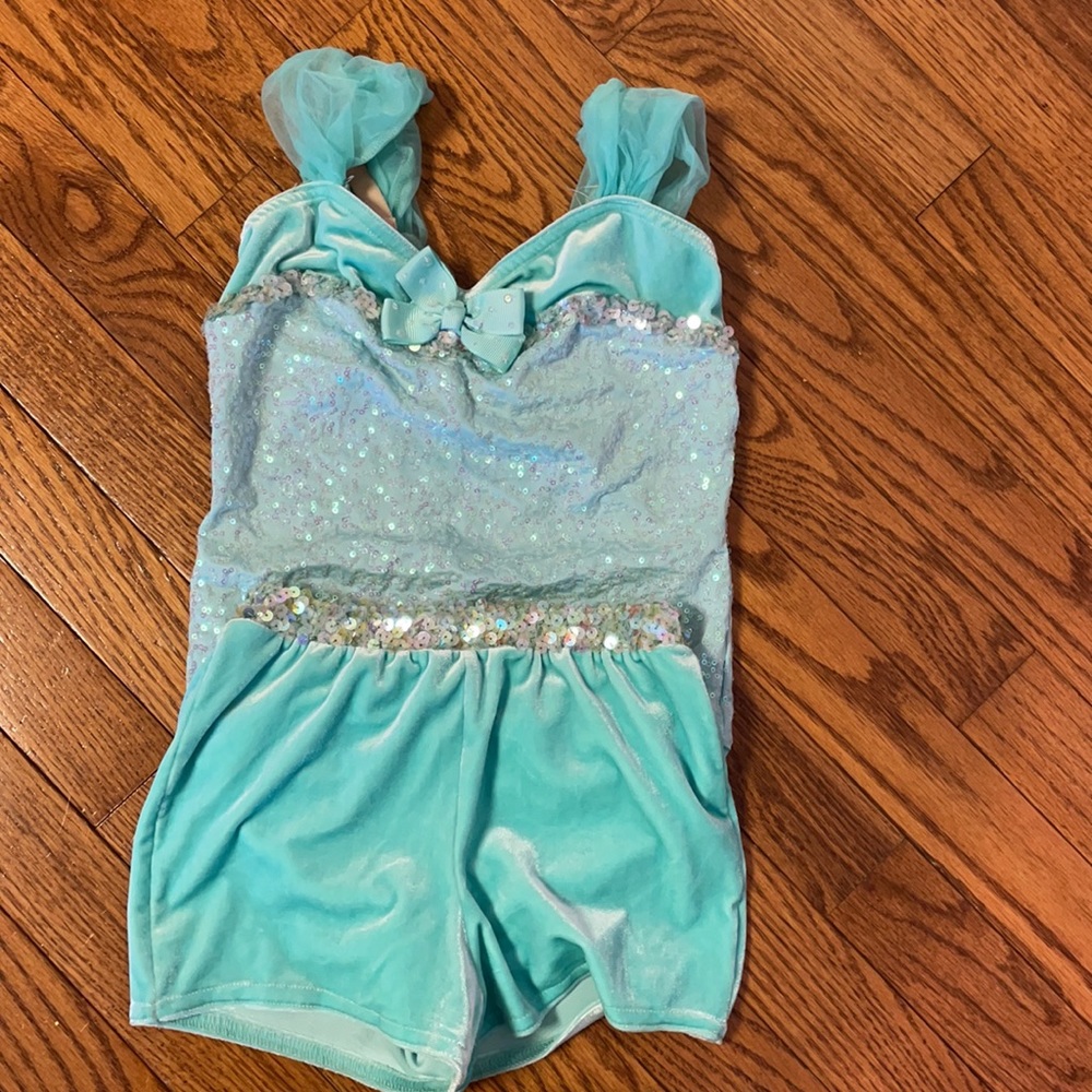 Awish Come True costume velour & sequin size MC